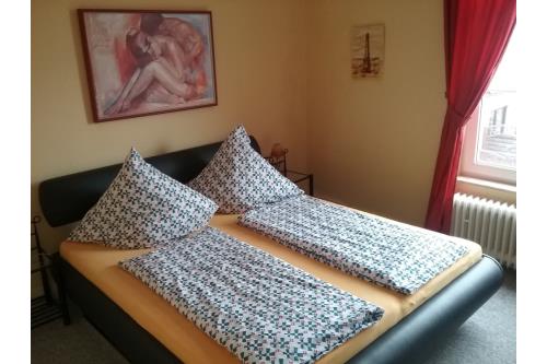 Borkum Ferienwohnung Blick up das D