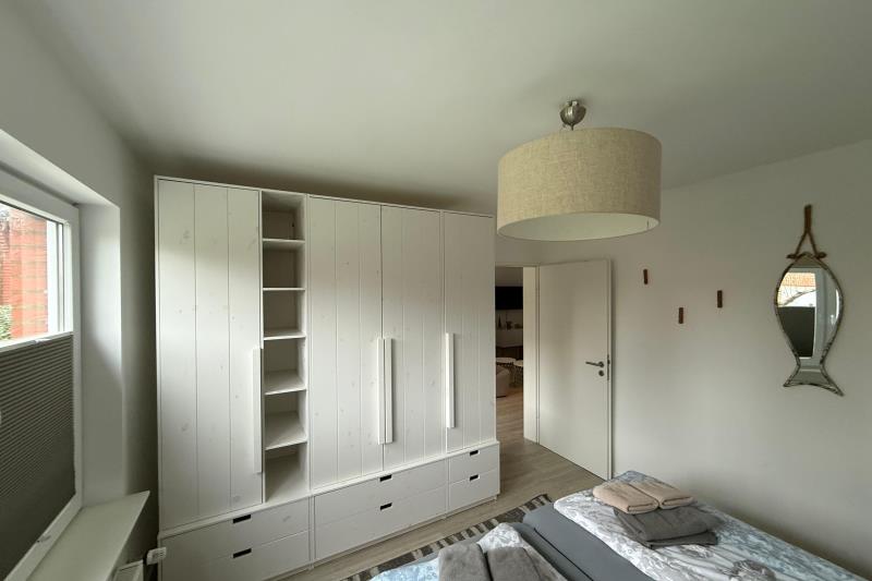 Borkum Bungalow Ferienhaus Seefalke - Schlafzimmer