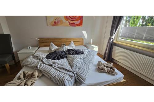 Borkum Ferienhaus Cassiopeia - Schlafzimmer 1