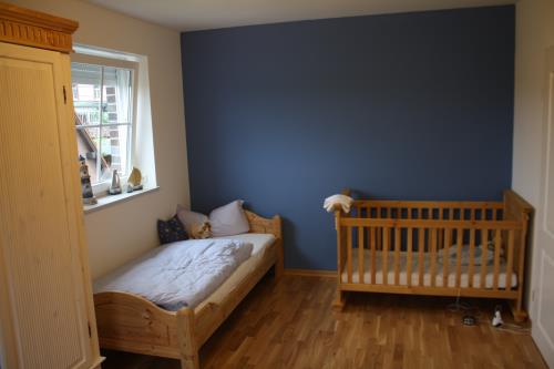 Borkum Ferienhaus Dat Rosenhuus - Kinderzimmer/Schlafzimmer 1. OG