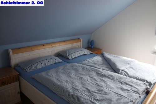 Borkum Ferienhaus Dat Rosenhuus - Schlafzimmer III 2. OG