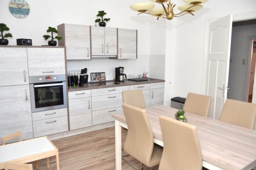 Borkum Ferienwohnung Ferienappartements Süderstraße - Appartement 100 - Küche
