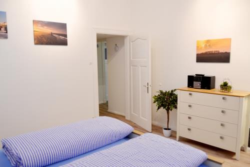 Borkum Ferienwohnung Ferienappartements Süderstraße - Appartement 85 - Schlafzimmer 1