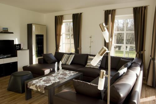 Borkum Ferienhaus Borkumland - Wohn- und Essbereich