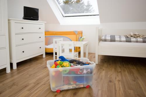 Borkum Ferienhaus Borkumland - Kinder-Schlafzimmer 4