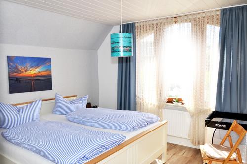 Borkum Ferienhaus Daheim - Schlafzimmer 2