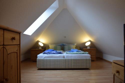 Borkum Ferienhaus Dwarslooper A - Schlafzimmer 4