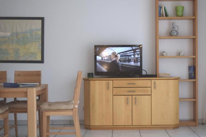 Borkum Ferienhaus Dwarslooper A - Wohnzimmer