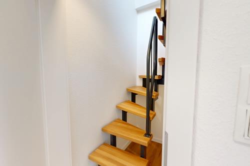 Borkum Ferienhaus Farah - 17 Treppe zum DG