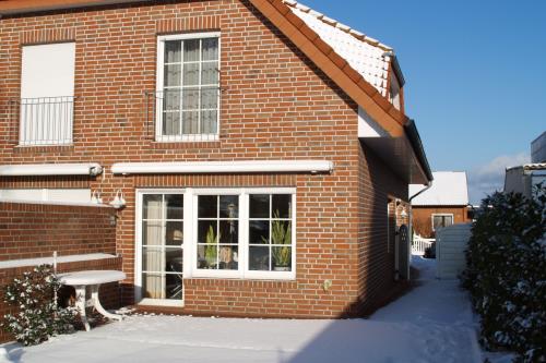 Borkum Ferienhaus Gisela - Haus Gisela im Winter