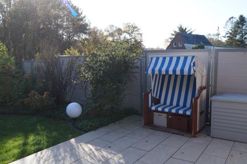 Borkum Ferienhaus Inselhaus Borkum - Strandkorb