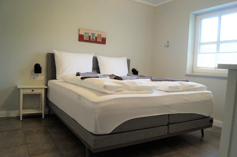 Borkum Ferienhaus Inselhaus Borkum - Schlafzimmer1