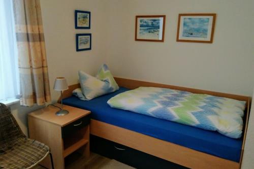 Borkum Ferienwohnung Ferienhaus Kiebitzdelle - 2 - Balkon - Ausstattung 15