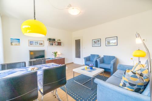 Borkum Ferienwohnung Ferienhaus Kiebitzdelle - 3 - Terrasse - Ausstattung 3