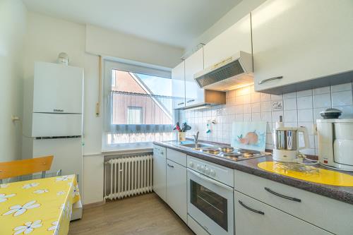 Borkum Ferienwohnung Ferienhaus Kiebitzdelle - 4 - Balkon - Ausstattung 5
