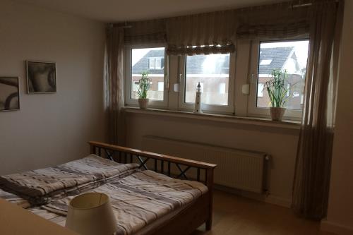 Borkum Ferienhaus Nordseeperle - Schlafzimmer2