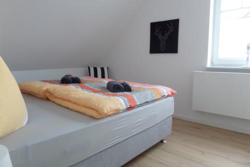 Borkum Trientjes Ferienhaus - Schlafzimmer 1