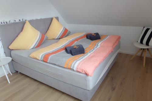 Borkum Trientjes Ferienhaus - Schlafzimmer 1