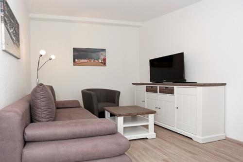 Borkum Ferienwohnung 2 am Neuen Leuchtturm - Wohnzimmer