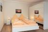 Borkum Ferienwohnung 2 am Neuen Leuchtturm - Schlafzimmer