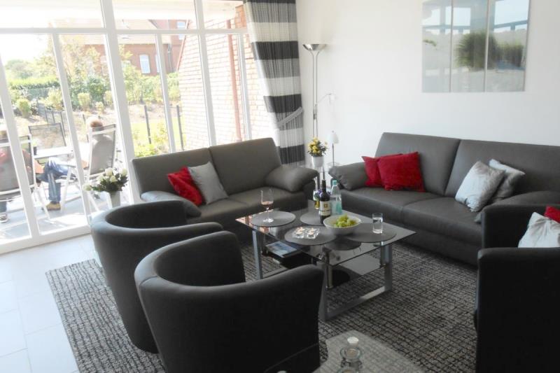 Borkum Ferienwohnung Am kleinen Leuchtturm - Wohnbereich