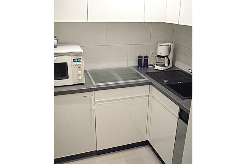 Borkum Ferienwohnung an der Greunen-Stee - Küche