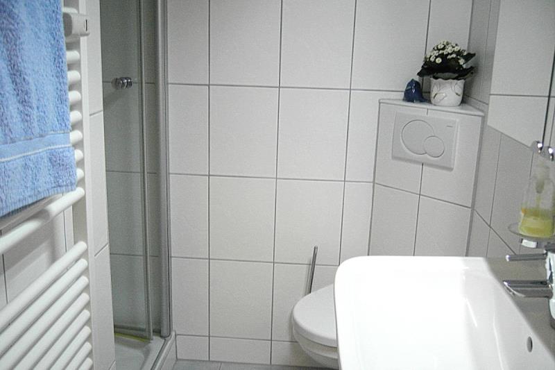 Borkum Ferienwohnung an der Greunen-Stee - bad