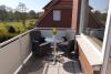 Borkum Ferienwohnung Anna - Balkon
