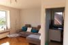 Borkum Ferienwohnung Anna - Wohnraum/Küche