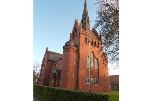 Borkum Ferienwohnung Bohlen-Janßen - Ev. Kirche Borkum
