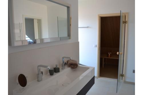 Borkum Ferienwohnung Borkum Lounge - badezimmer mit sauna