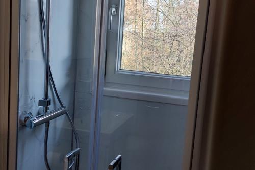 Borkum Ferienwohnung Drüen - Gästebad mit Fenster