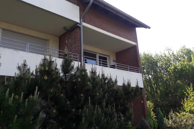 Borkum Ferienwohnung Drüen - Blick vom Südbalkon