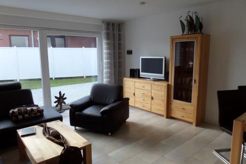 Borkum Ferienwohnung Dünenparadies - Wohnzimmer