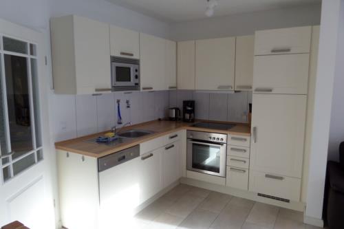 Borkum Ferienwohnung Dünenparadies - Küche
