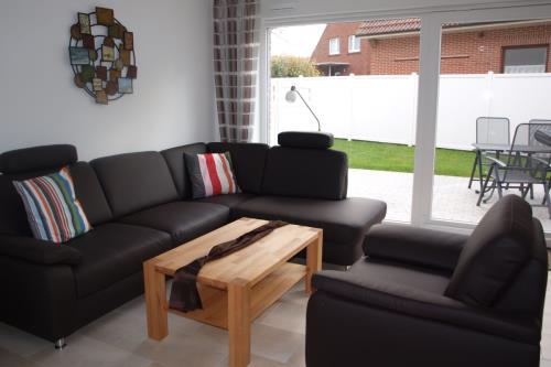 Borkum Ferienwohnung Dünenparadies - Wohnzimmer
