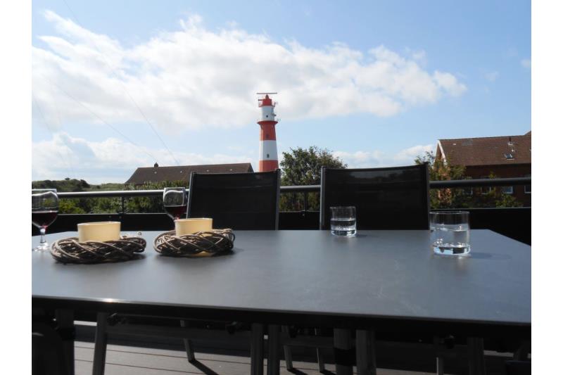 Borkum Ferienwohnung Emsdüne - Aussenaufnahme