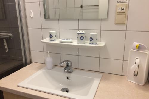 Borkum Haus Norderoog - Ferienwohnung Faupel - Bad