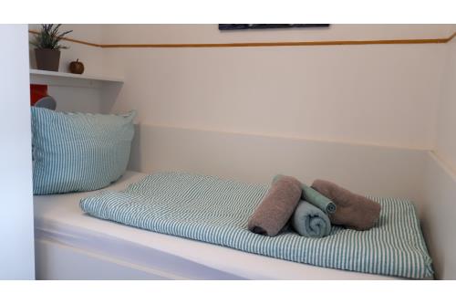 Borkum Ferienwohnung Giese Am neuen Leuchtturm - Gemütliche Bettkoje