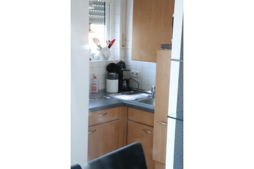 Borkum Ferienwohnung Haus Kiebitz - Küchenzeile