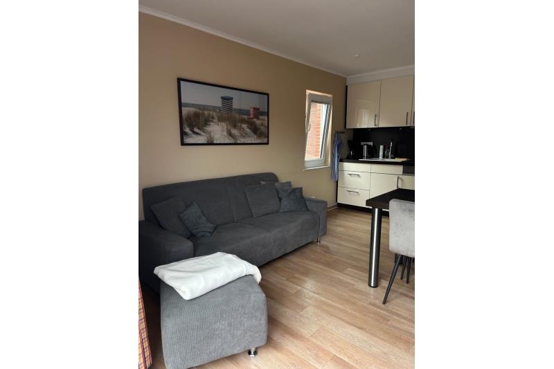 Borkum Ferienwohnung Haus Leuchtfeuer - küche