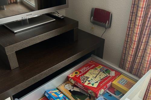 Borkum Ferienwohnung Haus Leuchtfeuer - spiele