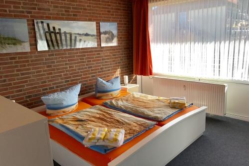 Borkum Ferienwohnung Haus Rügen - Schlafzimmer