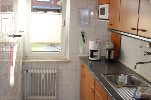 Borkum Ferienwohnung Haus Rügen - Küche