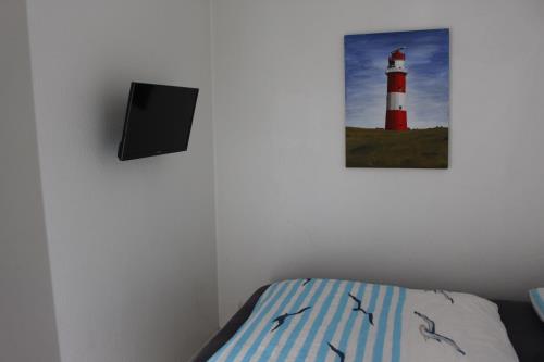 Borkum Ferienwohnung Borkum - Holling - Schlafzimmer