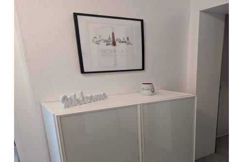 Borkum Ferienwohnung Borkum - Holling - Flur