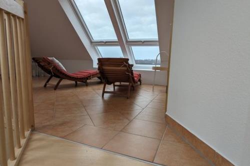 Borkum Ferienwohnung Inselperle - Ruhezone/Galerie