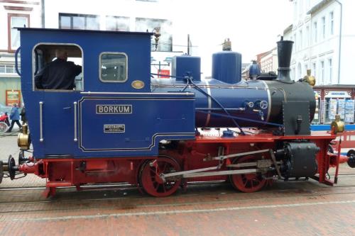 Borkum Ferienwohnung Inselperle - Borkumer Dampflok