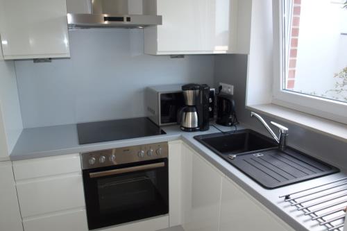 Borkum Ferienwohnung Inseltraum - Küche