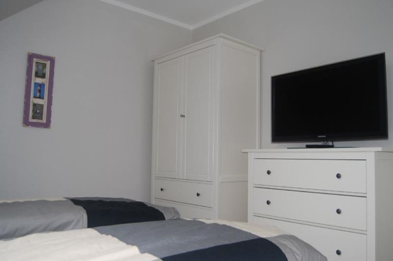 Borkum Ferienwohnung Inselwohnung - Wunderschönes helles Schlafzimmer